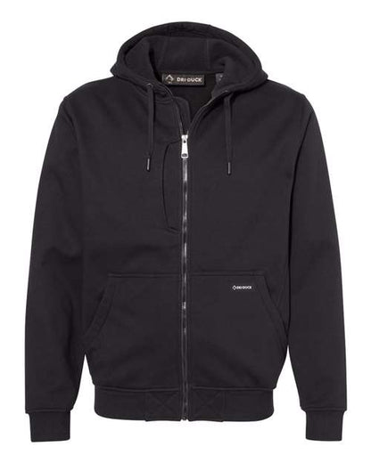 DRI DUCK Woodland Fleece Pullover 7035 Custom Embroidered Business Logo