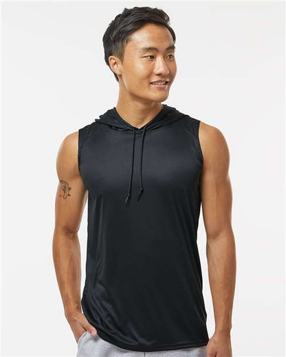 Custom Embroidered  Badger B-Core Sleeveless Hooded T-Shirt 4108  