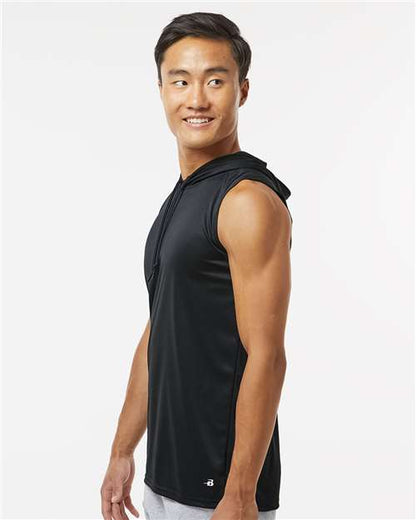 Badger B-Core Sleeveless Hooded T-Shirt 4108