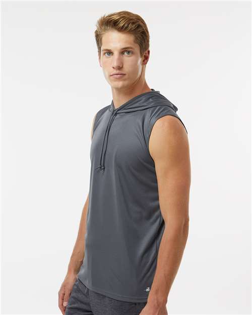Badger B-Core Sleeveless Hooded T-Shirt 4108