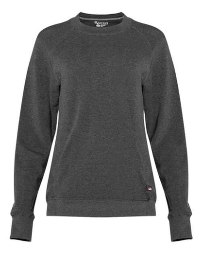 Badger Women's FitFlex French Terry Crewneck Sweatshirt 7998