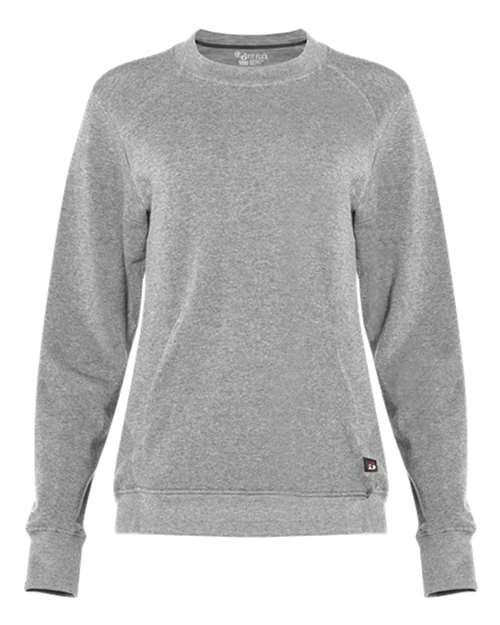 Badger Women's FitFlex French Terry Crewneck Sweatshirt 7998