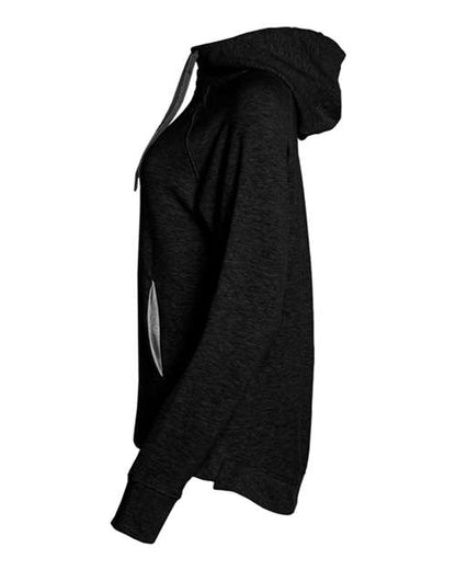 Badger Women's FitFlex French Terry Quarter-Zip Hooded Pullover 8008