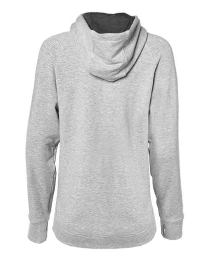 Custom EmbroideredBadger Women's FitFlex French Terry Quarter-Zip Hooded Pullover 8008 Oxford
