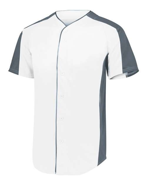 Augusta Sportswear Youth Full Button Baseball Jersey 1656