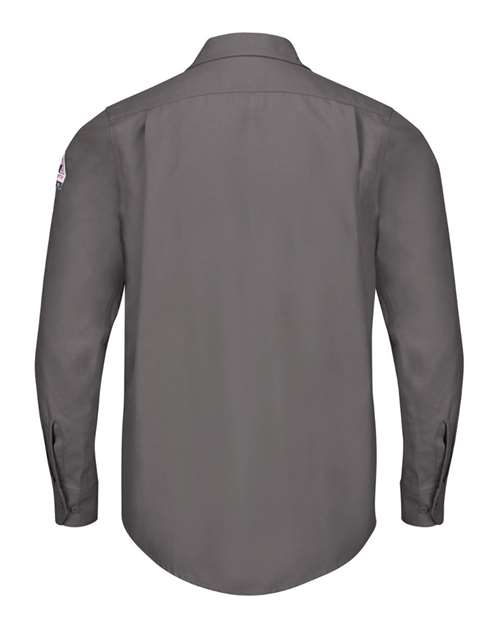 Custom EmbroideredBulwark Men's iQ Series Endurance Work Shirt 8022 Grey