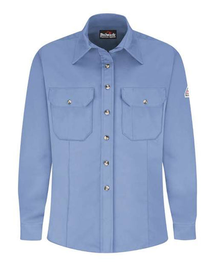Bulwark Women's Dress Uniform Shirt - EXCEL FR® ComforTouch SLU3