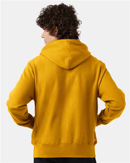 Champion Reverse Weave® Hooded Sweatshirt S101 Custom Embroidered Business Logo