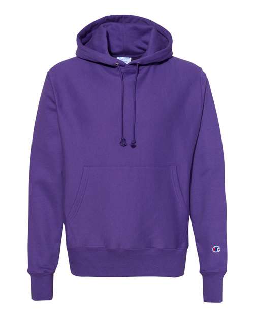 Champion Reverse Weave® Hooded Sweatshirt S101 Custom Embroidered Business Logo