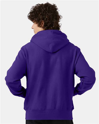 Champion Reverse Weave® Hooded Sweatshirt S101 Custom Embroidered Business Logo