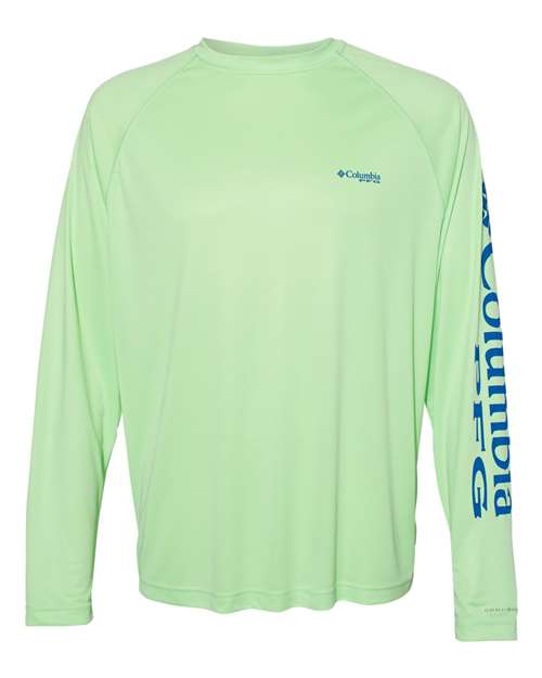 Columbia PFG Terminal Tackle™ Long Sleeve T-Shirt 138826 Custom Embroidered Business Logo