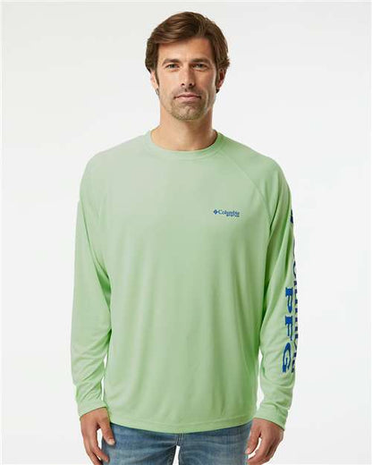 Columbia PFG Terminal Tackle™ Long Sleeve T-Shirt 138826 Custom Embroidered Business Logo