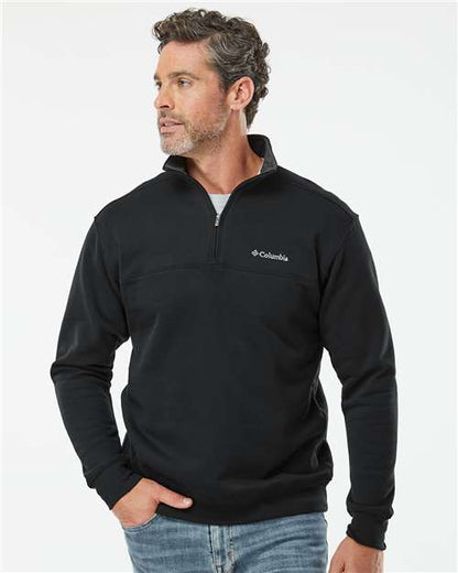 Columbia Hart Mountain™ Half-Zip Sweatshirt 141162 Custom Embroidered Business Logo