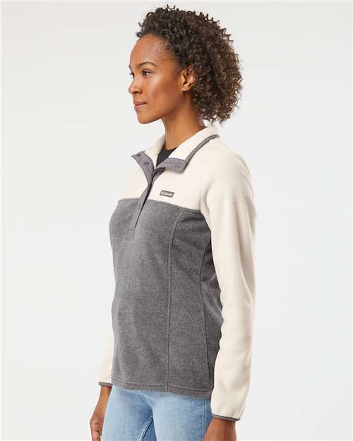 Columbia Women’s Benton Springs™ Half-Snap Pullover 186099 Custom Embroidered Business Logo