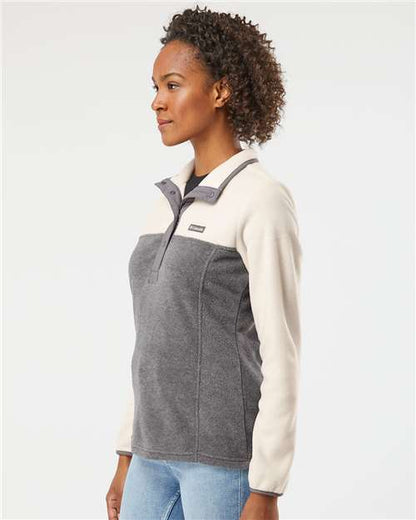 Columbia Women’s Benton Springs™ Half-Snap Pullover 186099 Custom Embroidered Business Logo