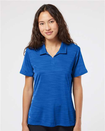 Adidas Women's Mélange Polo A403 Custom Embroidered Business Logo