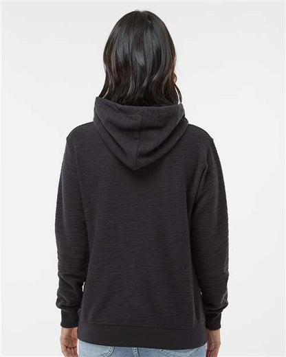 J. America Women’s French Terry Sport Lace Scuba Hooded Pullover 8694