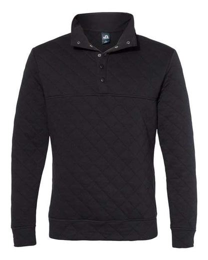 J. America Quilted Snap Pullover 8890