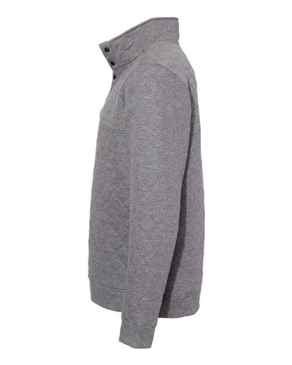 J. America Quilted Snap Pullover 8890