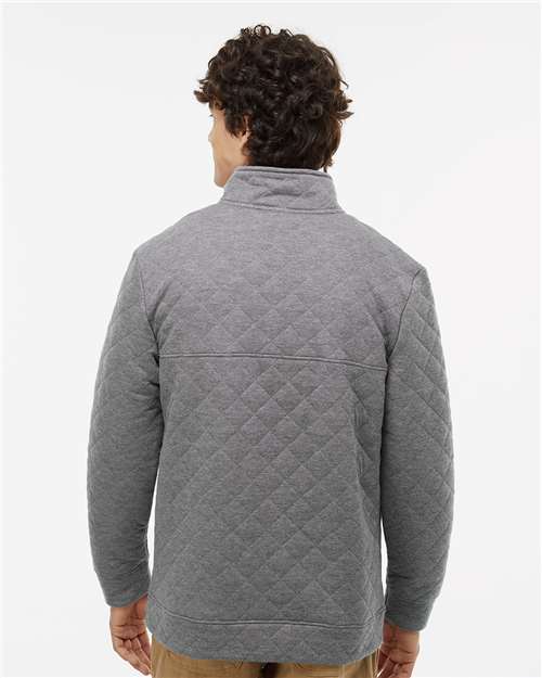 J. America Quilted Snap Pullover 8890