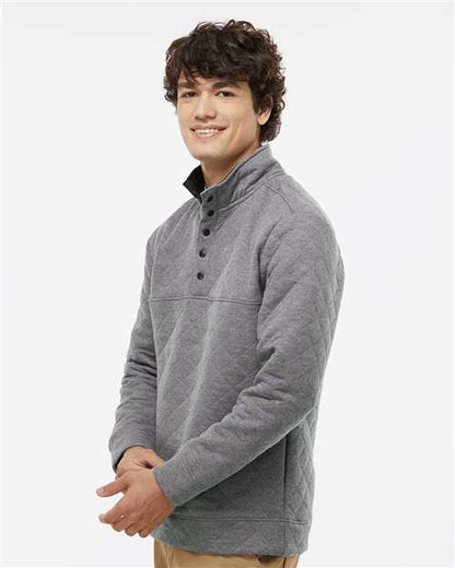 J. America Quilted Snap Pullover 8890