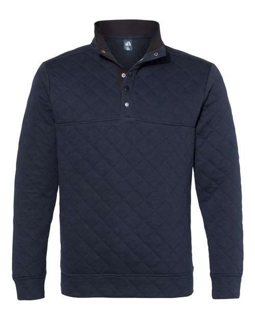 J. America Quilted Snap Pullover 8890