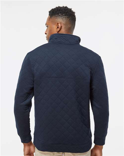J. America Quilted Snap Pullover 8890