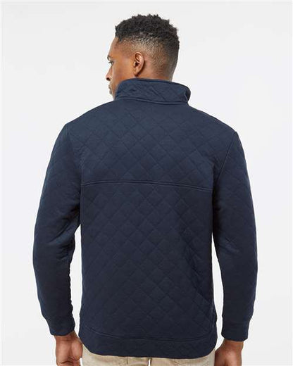 J. America Quilted Snap Pullover 8890