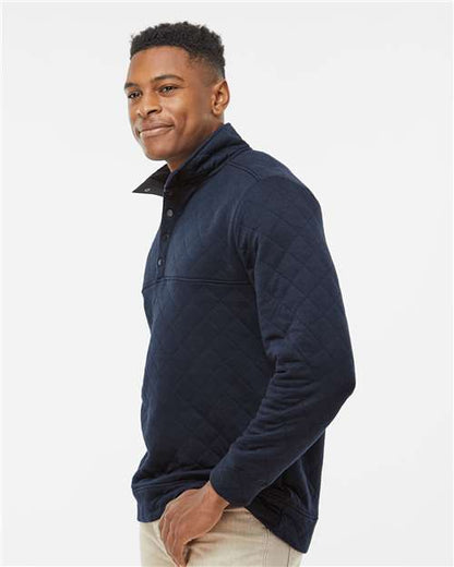 J. America Quilted Snap Pullover 8890