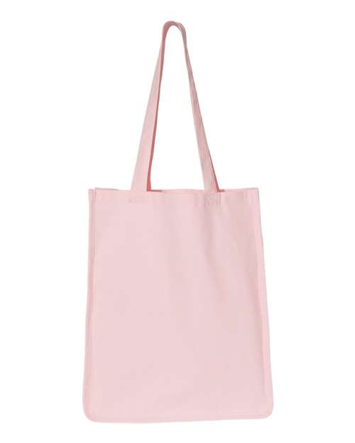 Q-Tees 27L Jumbo Shopping Bag Q125400 Custom Embroidered Business Logo