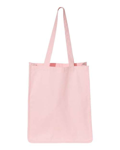 Q-Tees 27L Jumbo Shopping Bag Q125400 Custom Embroidered Business Logo