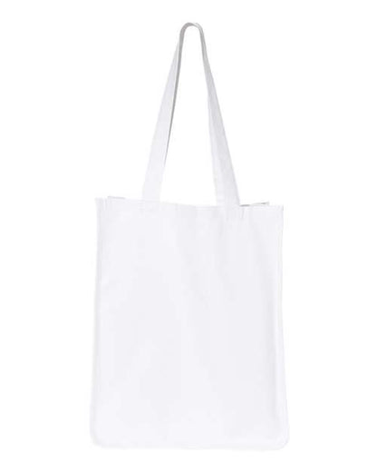 Q-Tees 27L Jumbo Shopping Bag Q125400 Custom Embroidered Business Logo