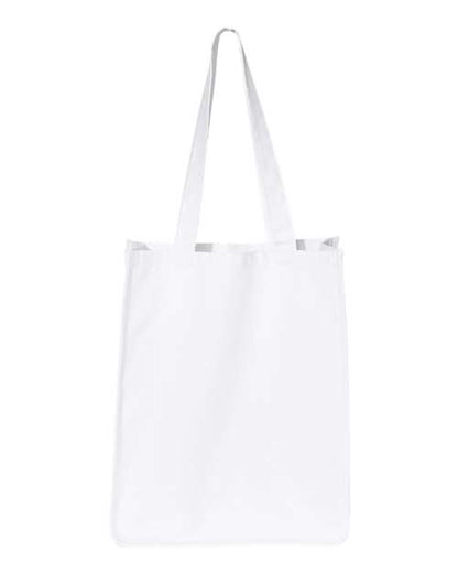 Q-Tees 27L Jumbo Shopping Bag Q125400 Custom Embroidered Business Logo