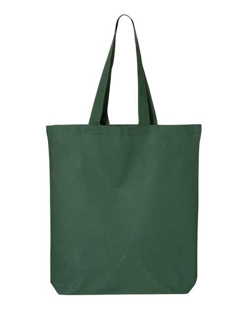 Q-Tees 12L Economical Tote QTBG Custom Embroidered Business Logo