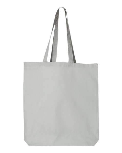 Q-Tees 12L Economical Tote QTBG Custom Embroidered Business Logo