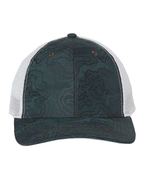 DRI DUCK Territory Trucker Cap 3458 Custom Embroidered Business Logo