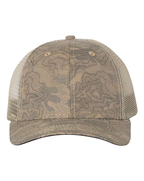 DRI DUCK Territory Trucker Cap 3458 Custom Embroidered Business Logo