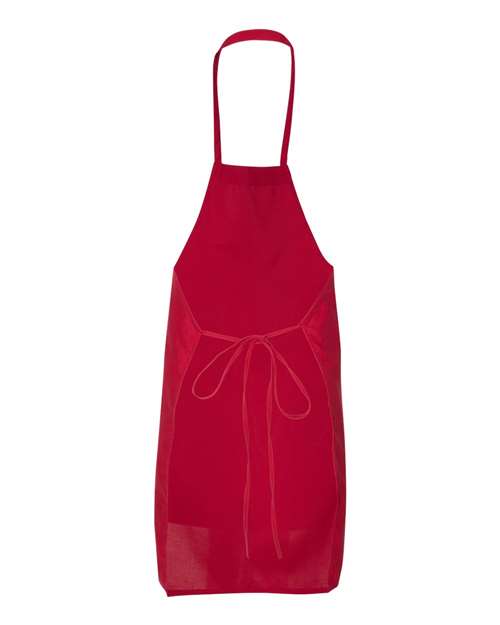 Q-Tees Bib Apron Q4010 Custom Embroidered Business Logo