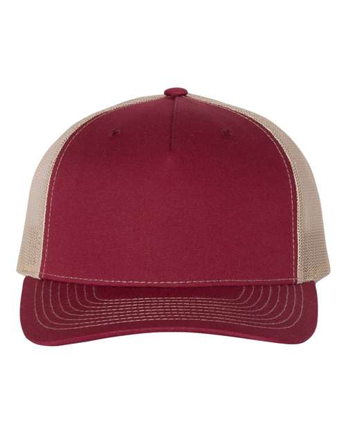 Richardson Five-Panel Trucker Cap 112FP Custom Embroidered Business Logo