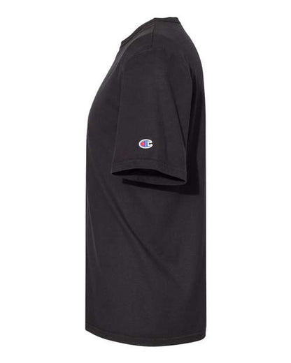 Champion Garment-Dyed T-Shirt CD100 Custom Embroidered Business Logo