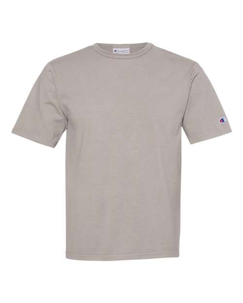 Champion Garment-Dyed T-Shirt CD100 Custom Embroidered Business Logo