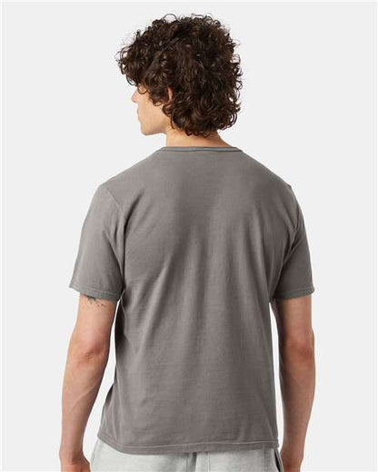 Champion Garment-Dyed T-Shirt CD100 Custom Embroidered Business Logo
