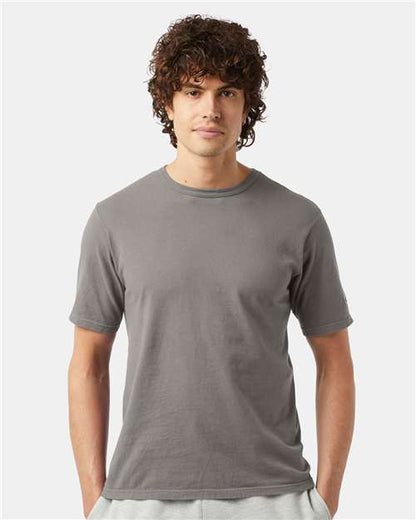 Custom Embroidered  Champion Garment-Dyed T-Shirt CD100  
