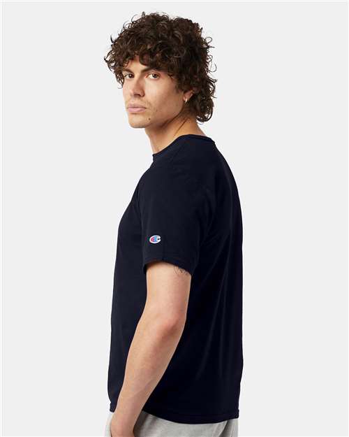 Champion Garment-Dyed T-Shirt CD100 Custom Embroidered Business Logo