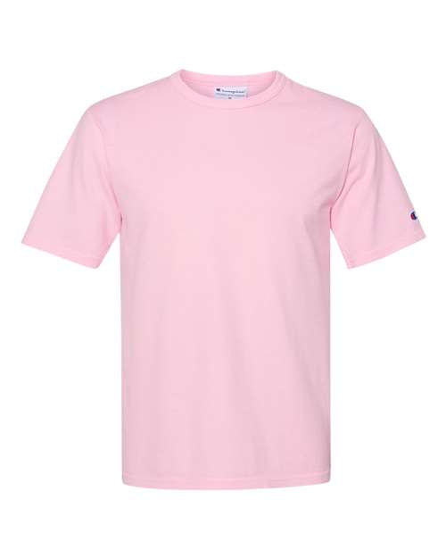 Champion Garment-Dyed T-Shirt CD100 Custom Embroidered Business Logo
