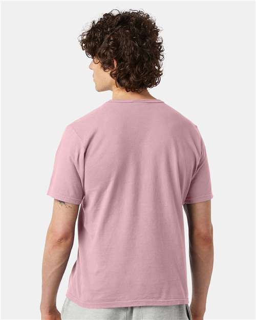 Champion Garment-Dyed T-Shirt CD100 Custom Embroidered Business Logo