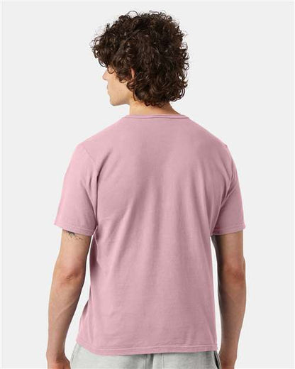 Champion Garment-Dyed T-Shirt CD100 Custom Embroidered Business Logo