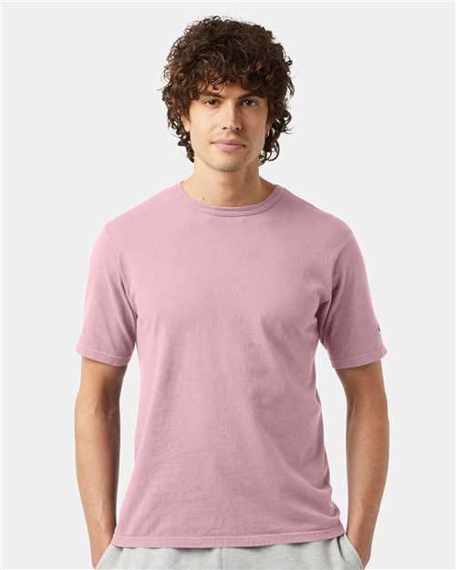 Custom Embroidered  Champion Garment-Dyed T-Shirt CD100  
