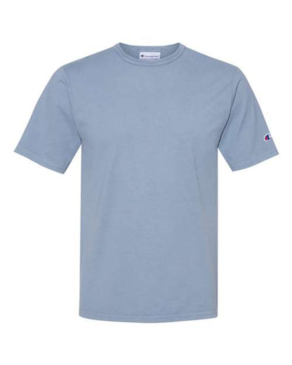 Champion Garment-Dyed T-Shirt CD100 Custom Embroidered Business Logo