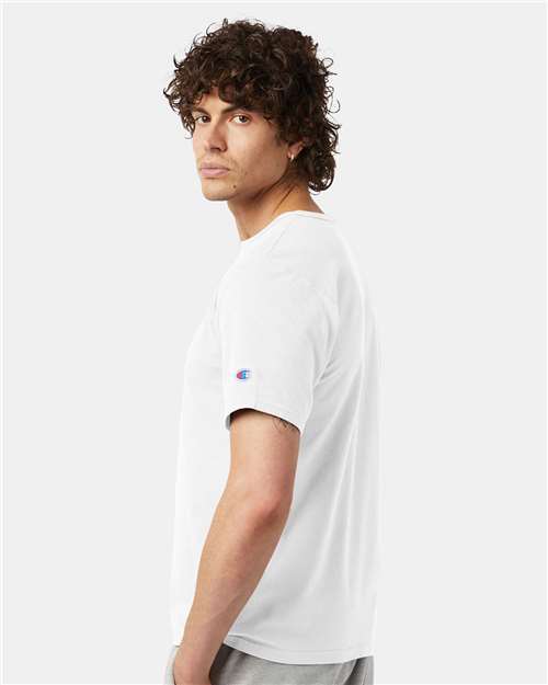 Champion Garment-Dyed T-Shirt CD100 Custom Embroidered Business Logo